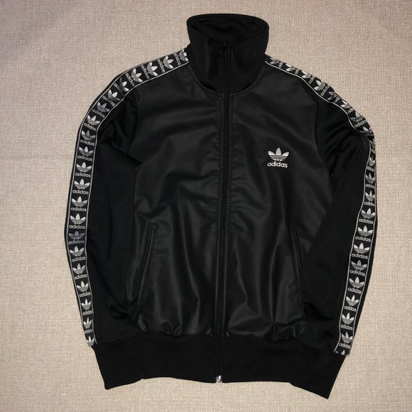 adidas trefoil bomber jacket